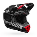 Bell Moto-10 Spherical Privateer MX Helmet Black/Red