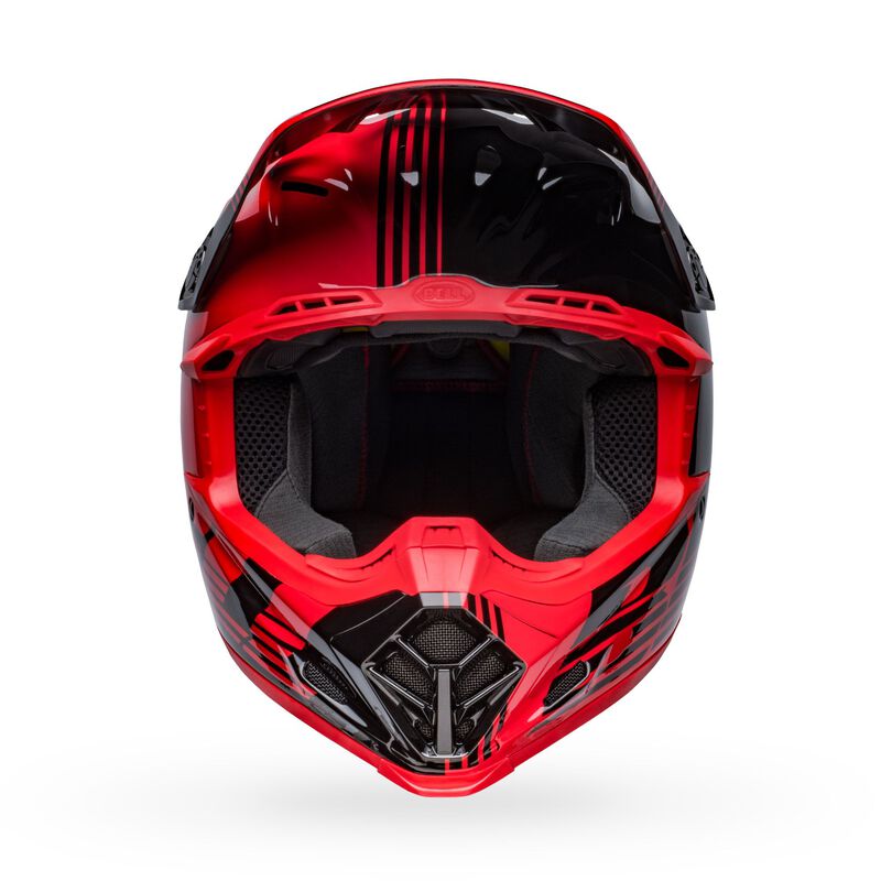 Bell Moto-9 Mips Louver MX Helmet Black/Red