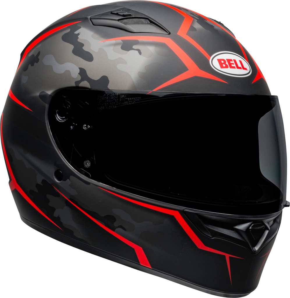 Bell Qualifier Stealth Full Face Helmet Camo Black/Red