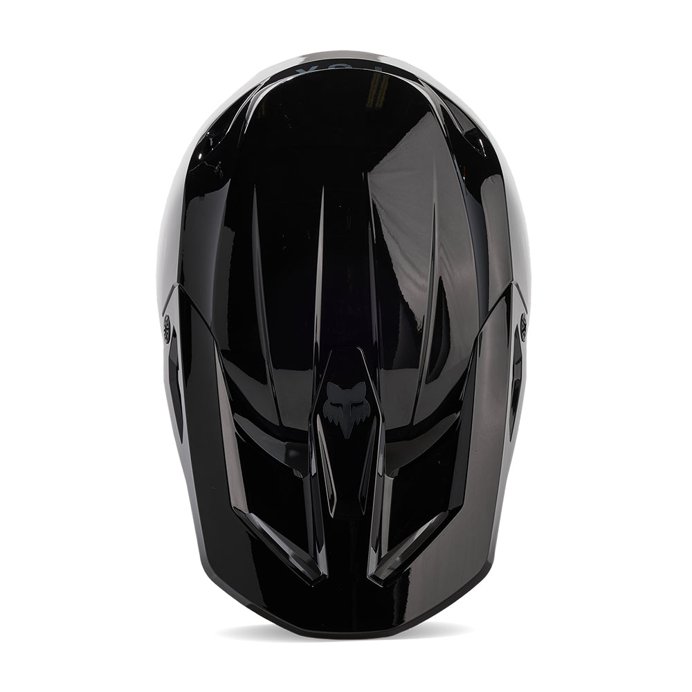 Fox V1 Solid MX Helmet Black