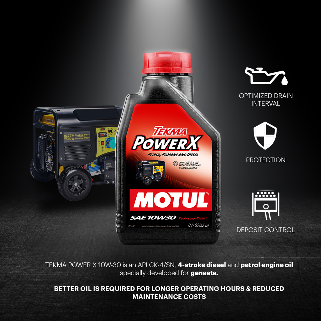 Motul Tekma Power X 10W30 Generator Oil