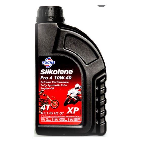 Silkolene Pro 4 XP 4T Engine Oil 5W40 1L
