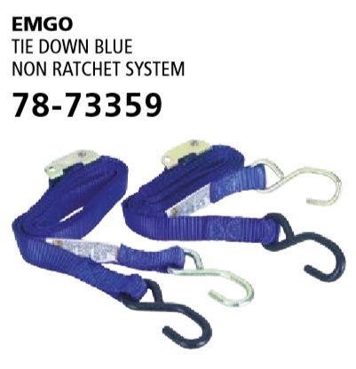 Emgo Tie Down Blue