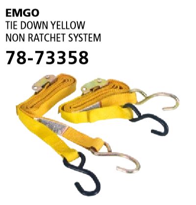 Emgo Tie Down Yellow