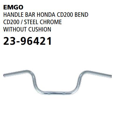 Emgo Handlebar Honda CD200 Chrome