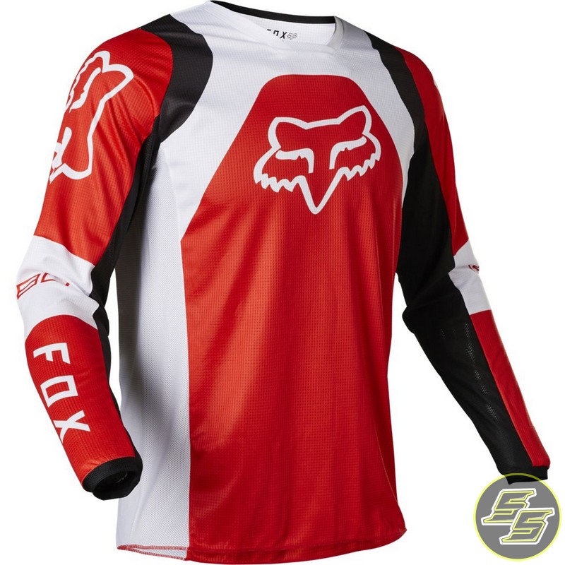 Fox 180 Lux MX Jersey Flo Red