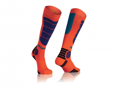Acerbis MX Impact Kid Socks Orange/Blue