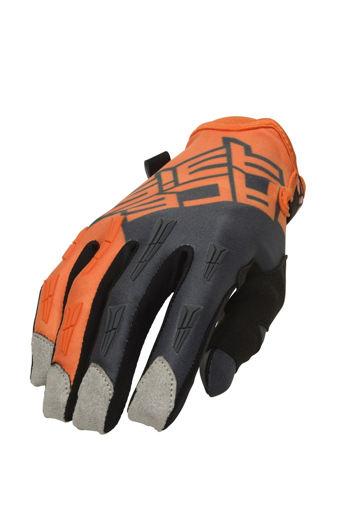 Acerbis X-H MX Gloves Grey/Orange