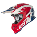 Just1 J39 Stars MX Helmet Red/Blue/White