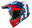 Just1 J34 Pro Tour Adventure Helmet Red/Blue