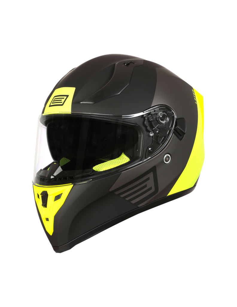 Origine Full Face Helmet Strada Layer Fluo Yellow/Titanium/Matt Black