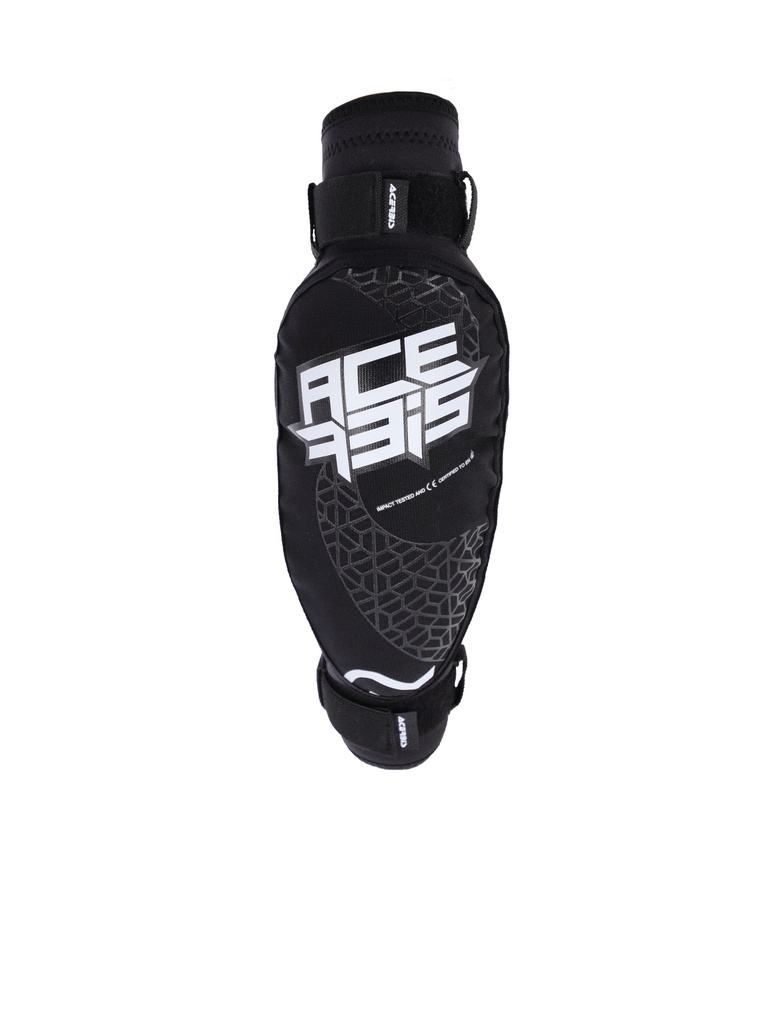 Acerbis Soft Youth Elbow Guard Black/White