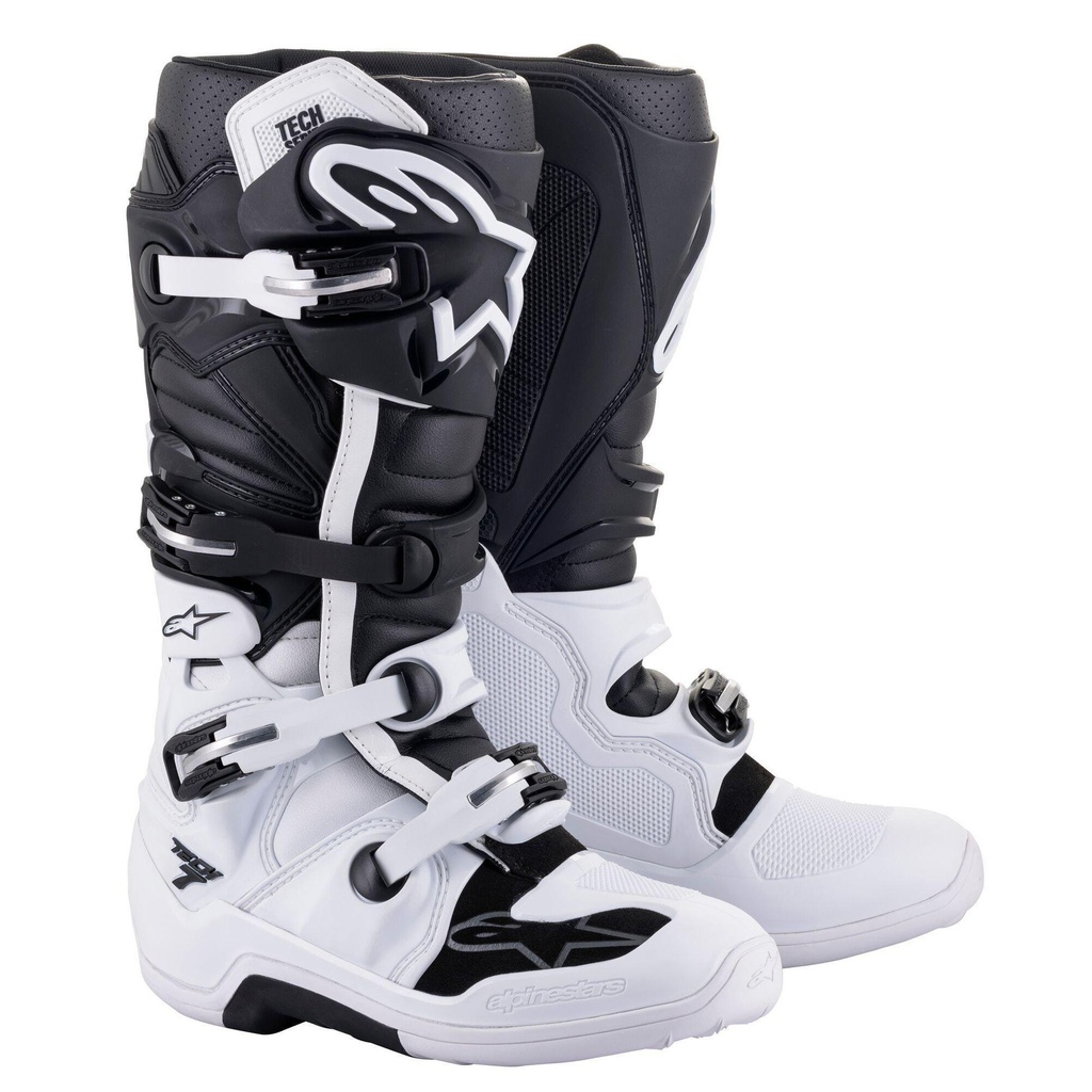 Alpinestars Tech 7 MX Boots White/Black