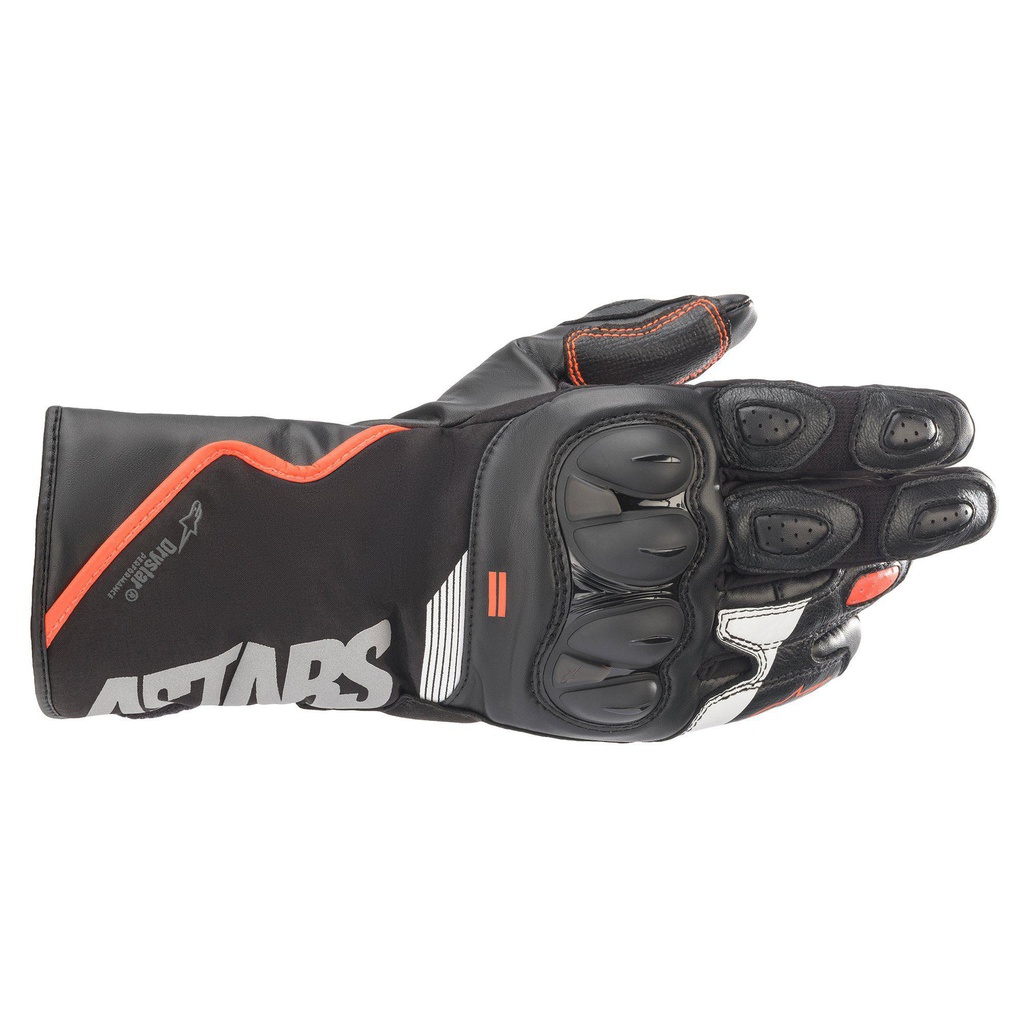 Alpinestars SP-365 Drystar Gloves Black/Red Fluo/White