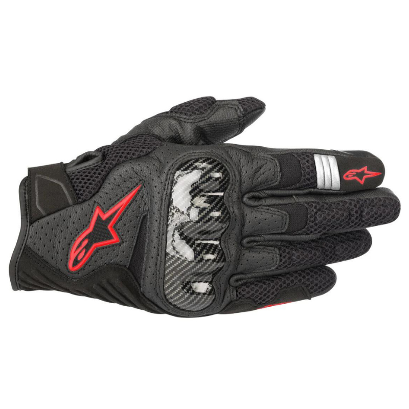 Alpinestars SMX-1 Air V2 Carbon Gloves Black/Red