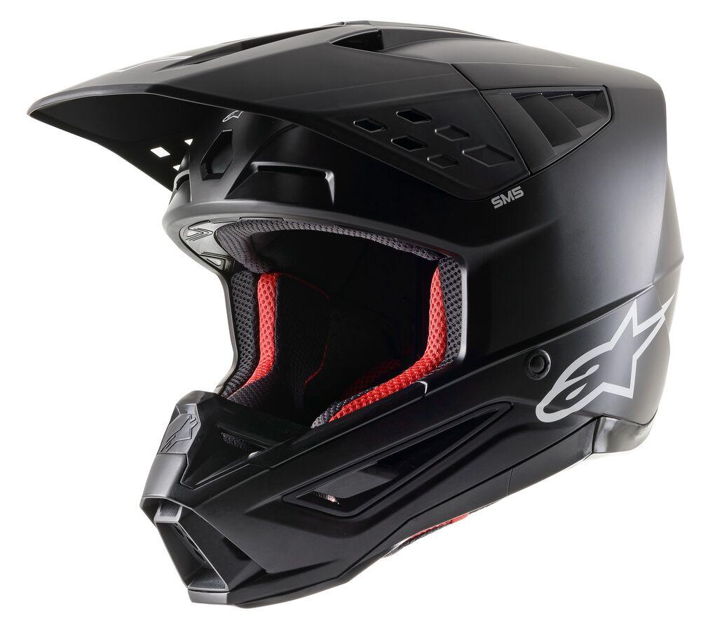 Alpinestars Supertech M5 Solid MX Helmet Matte Black