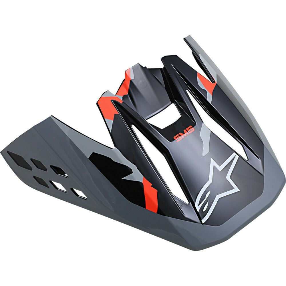 Alpinestars S-M5 Peak Rover Anthracite/Red Fluo/Grey Camo