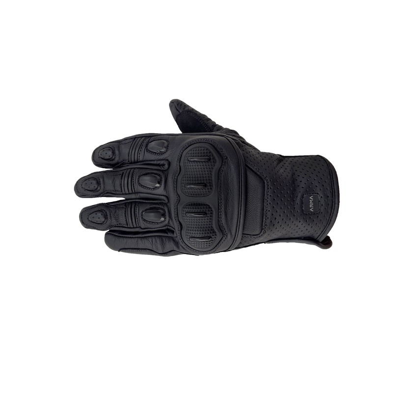 Arma Alpha Leather Glove Black