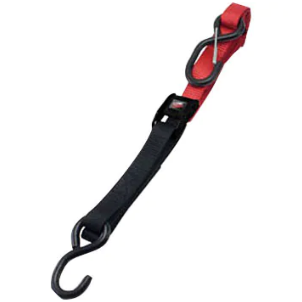 DRC T2 Cambuckle Tie Down Red 2pc