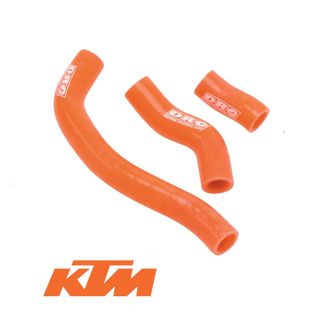 DRC Radiator Hose Kit KTM250/350SXF '19-20 Orange