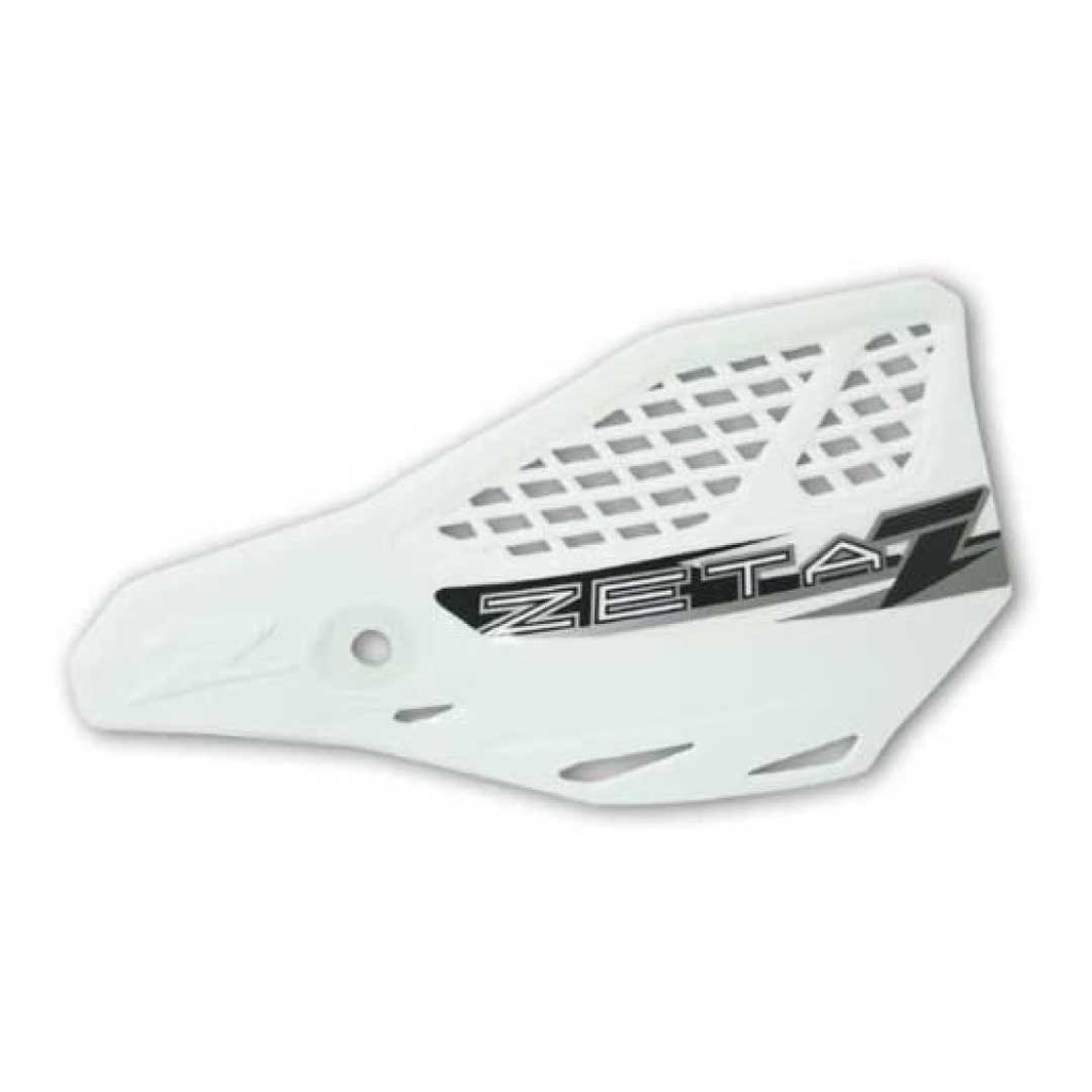 Zeta Stingray Vent Replacement Shield White