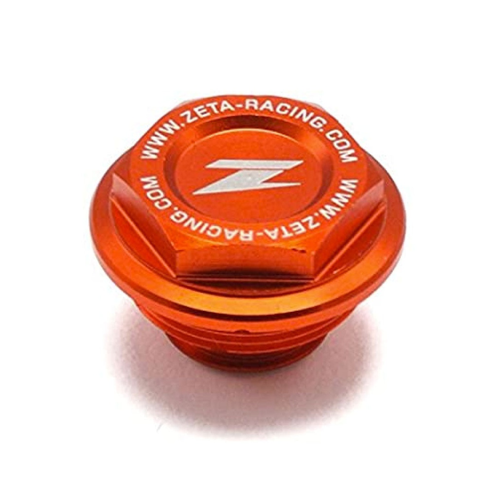 Zeta Brake Reservoir Cover Rear KTM|Husqvarna Brembo Orange