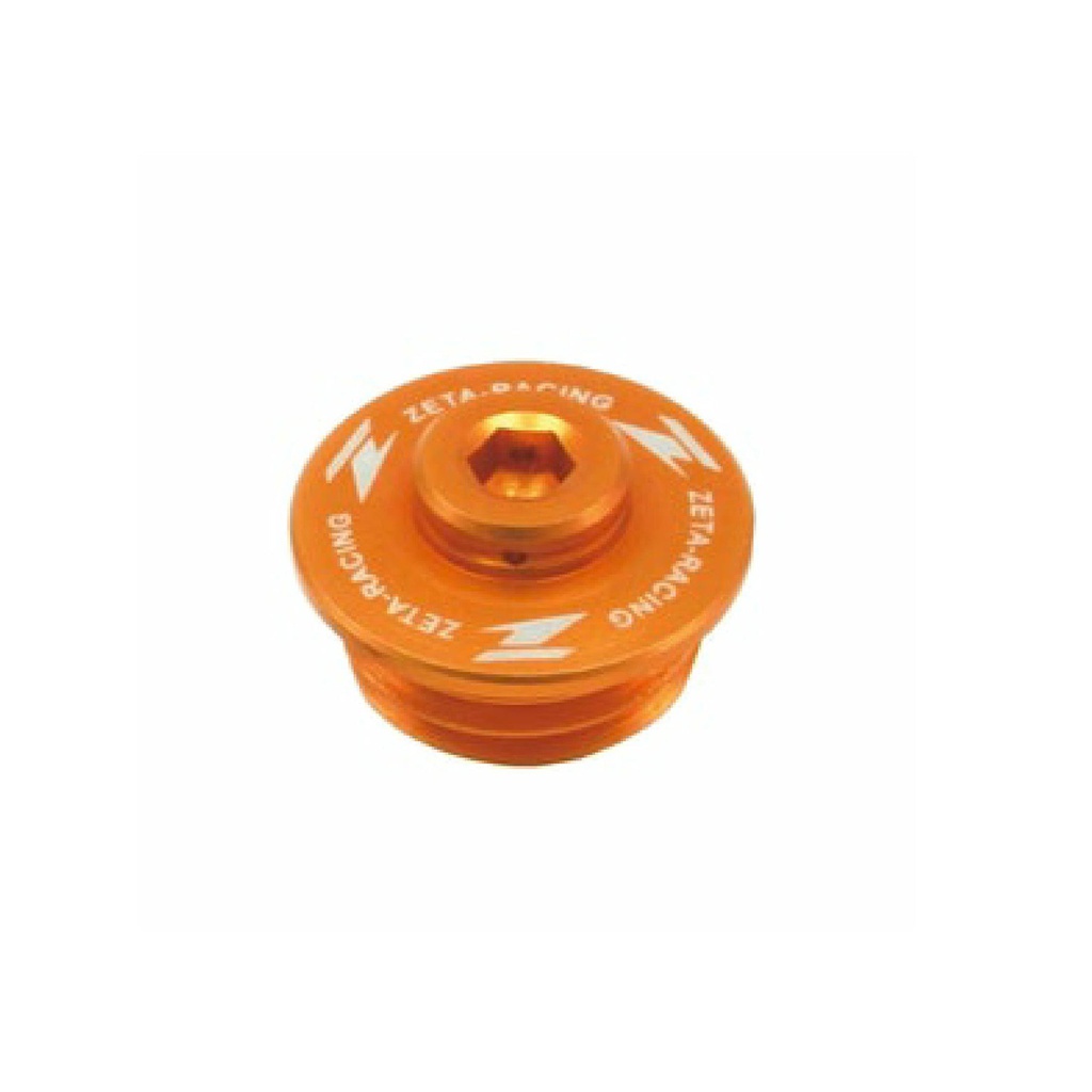 Zeta Oil Filler Plug KTM Orange