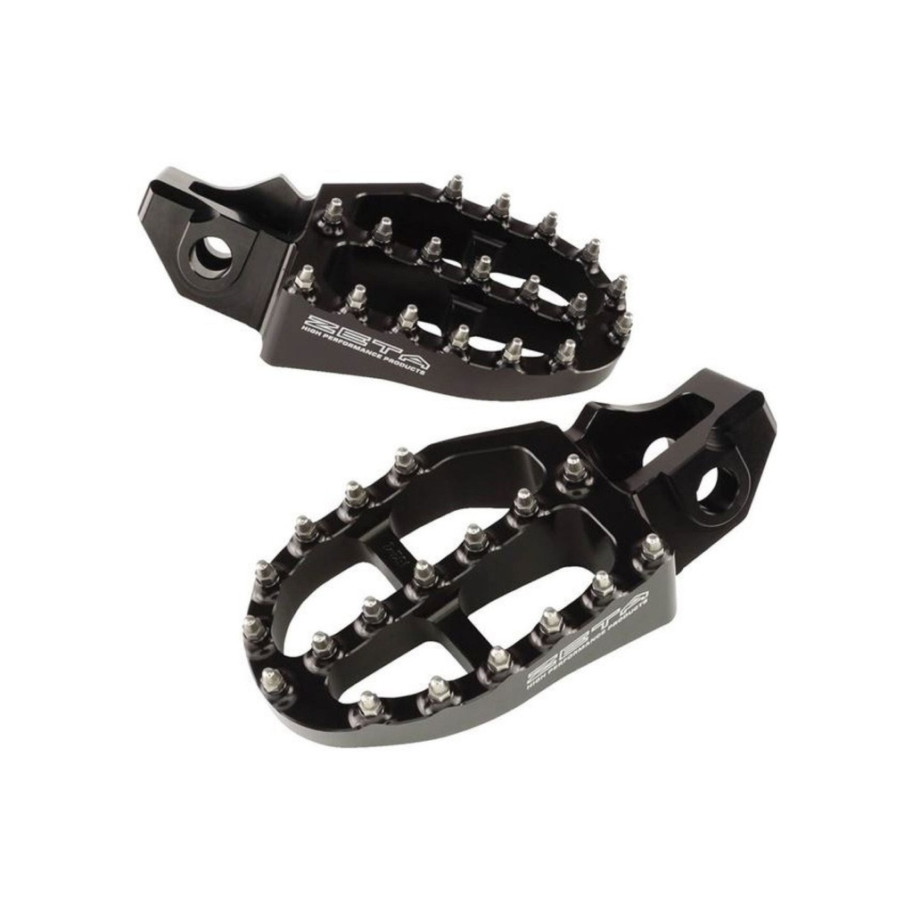 Zeta Alu Foot Pegs KX250/450F '09-22 Black