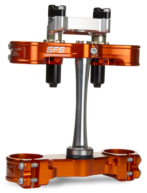 Neken SFS Triple Clamp Air Oil KTM SX/F '13-19 Orange
