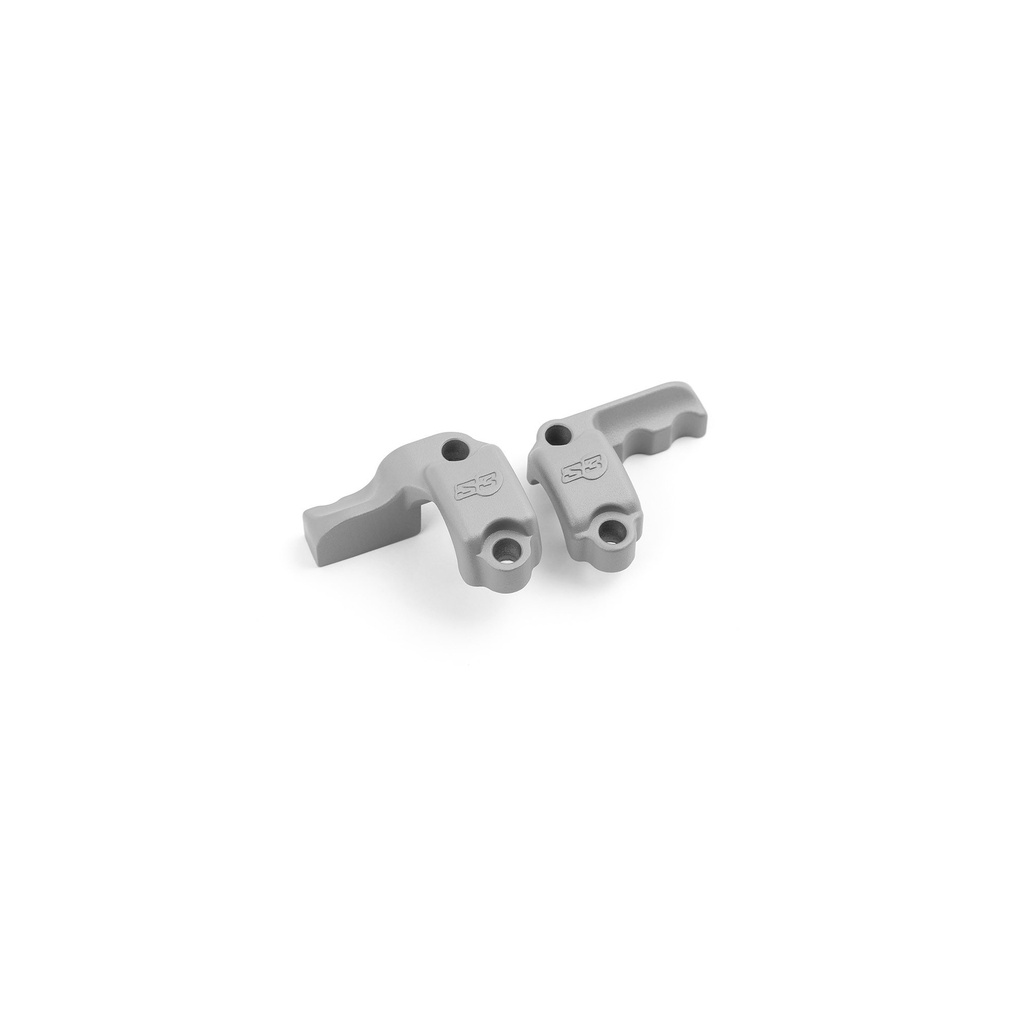 S3 Brembo Master Cylinder Clamps Silver