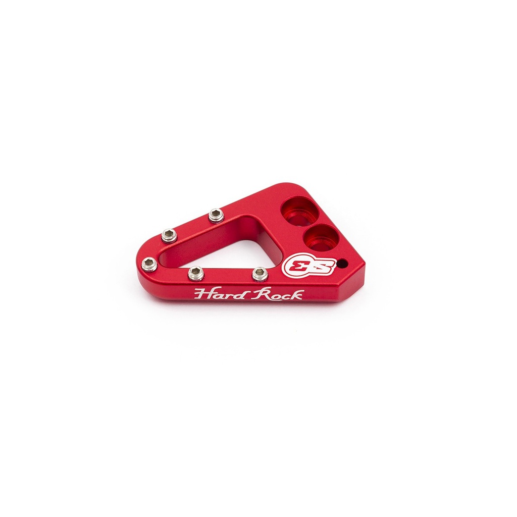 S3 Rear Brake Step Plate Sherco Medium Red