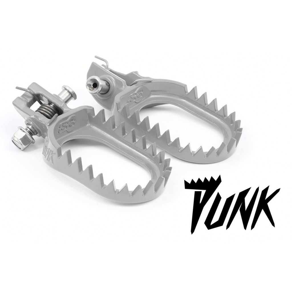 S3 Punk Footpegs KTM|Husky|GasGas '17-21 Std Silver