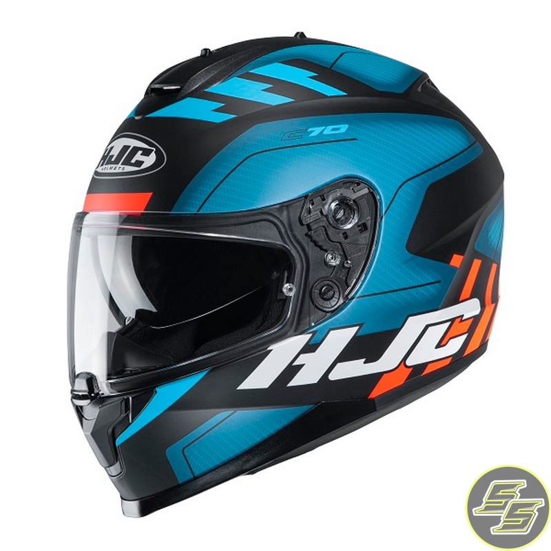 HJC Full Face Helmet C70 KORO MC2SF