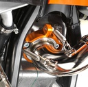 Enduro-Pro Exhaust Flange Protector Orange