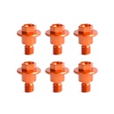 Racecraft Fork Guard Bolts KTM Orange 6pc