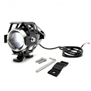 Racecraft LED Spotlight 12v 1098lm Black Single w Bracket