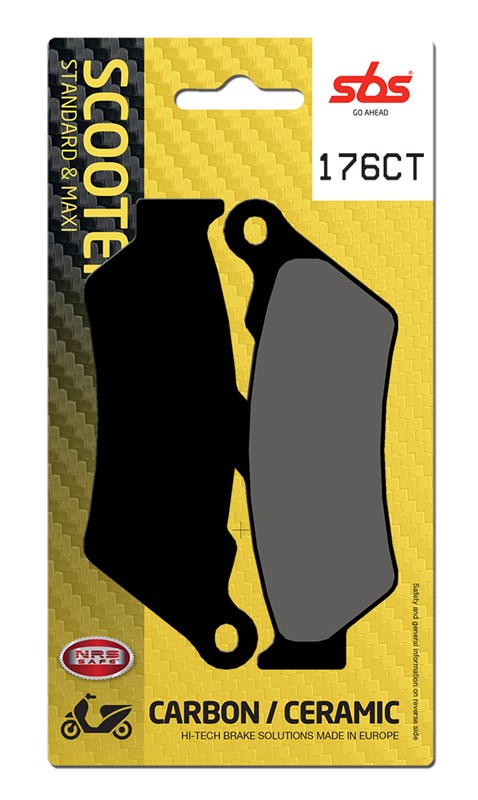 SBS Brake Pad FA209 Scooter Carbon