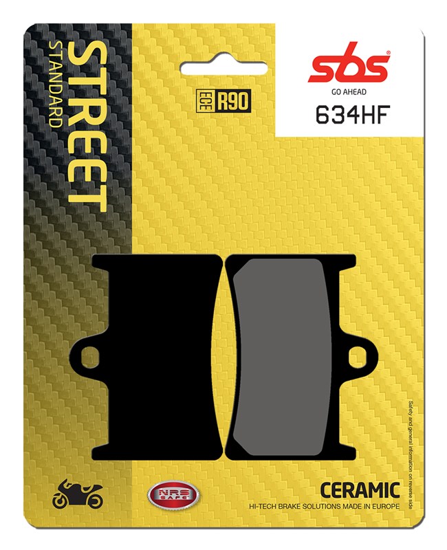 SBS Brake Pad 634HF|FA252 Ceramic