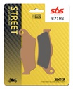 SBS Brake Pad FA181 Street Sinter Front