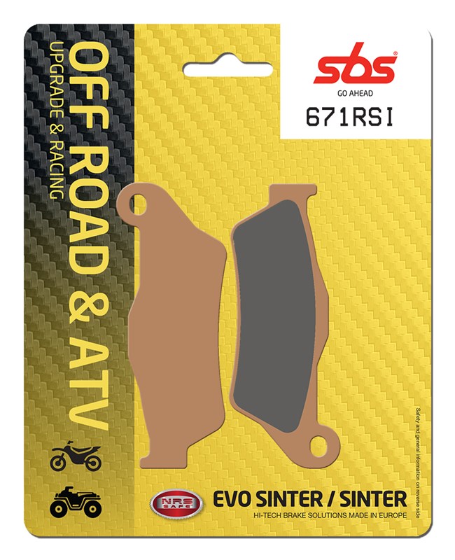 SBS Brake Pad FA181 Offroad Race Sinter