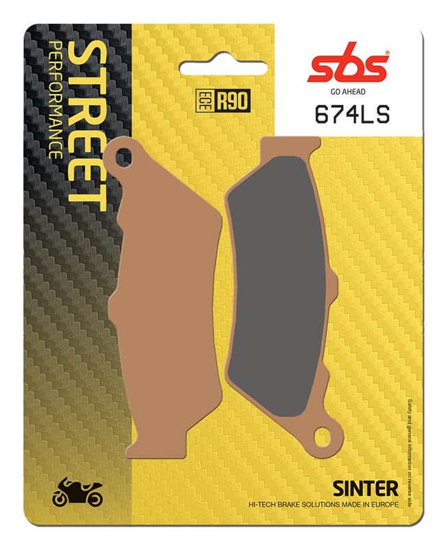 SBS Brake Pad FA209 Street Sinter Rear