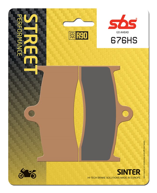 SBS Brake Pad FA249 Street Sinter Front