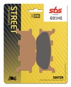 SBS Brake Pad FA199 Street Sinter Front