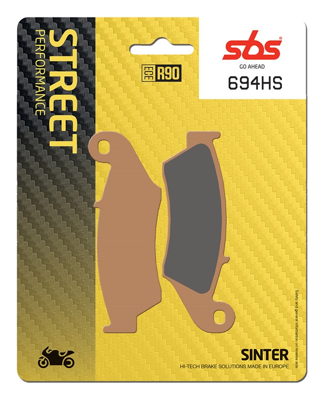 SBS Brake Pad FA185 Street Sinter Front