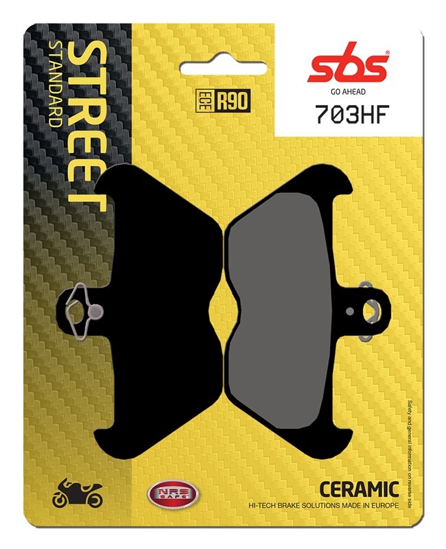 SBS Brake Pad FA407 Ceramic