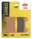 SBS Brake Pad FA244 Street Evo Sinter Front