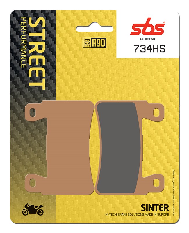 SBS Brake Pad FA296 Street Sinter Front