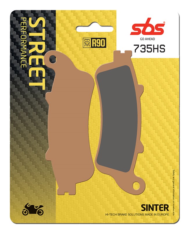 SBS Brake Pad FA261 Street Sinter Front