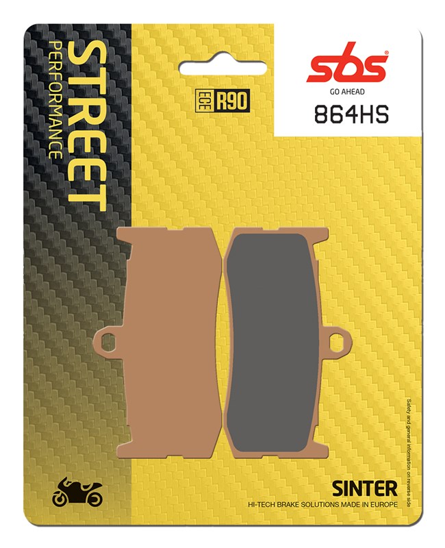 SBS Brake Pad FA491 Street Sinter Front