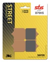 SBS Brake Pad FA604 Street Sinter Front